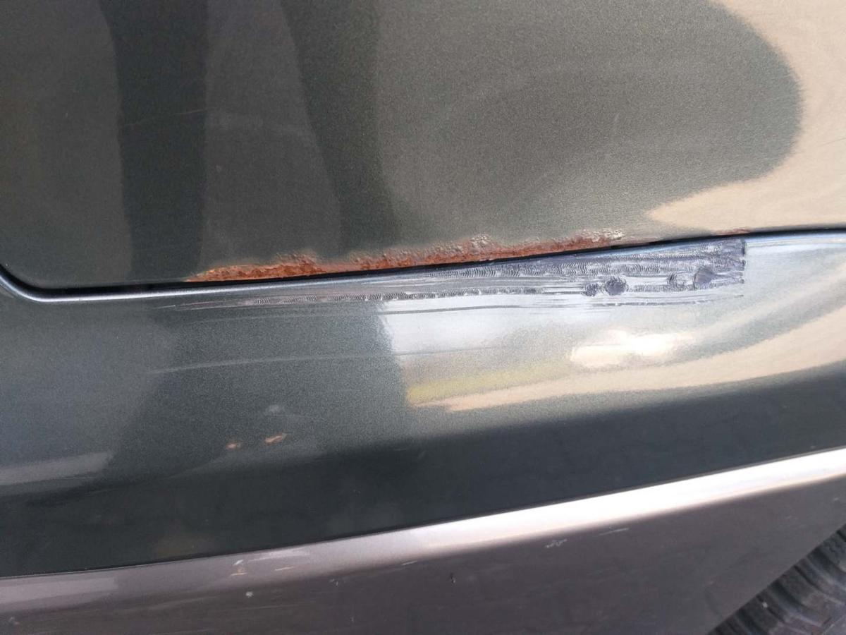 Mitsubishi Outlander 1 original Stoßstange Stossfänger hinten G44A Grünmetallic Bj.2004 Mitsubishi Outlander 1 original Stoßstange Stossfänger hinten G44A Grünmetallic Bj.2004